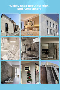 Morbido 3d Texture di pietra per esterno artistico di granito grezzo piastrelle di rivestimento in pietra finto pannello di parete in pietra flessibile per la decorazione - Product Image 5