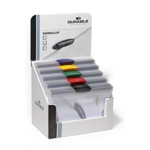 DURABLE - 2261-00 Counter display for Swingclip® folders - EAN 4005546205335 ORGANIZATION AND <b>FILING</b> <b>PRODUCTS</b> FILES AND FOLDERS - Product Image 2