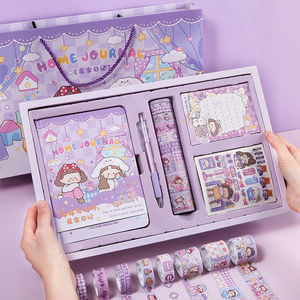 Cuaderno A5 con Bolígrafo, Set de Papelería, Regalo Promocional Empresarial, 5 Materias, Agenda de Lujo, Lista de Tareas, Personalizable al por Mayor - Product Image 1
