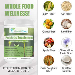 OEM ODM Prebiotic Supplement Powder Supports Heart Health Keto Friendly Balances Gut Microbiome Digestive Health Bowel Movements - Product Image 5
