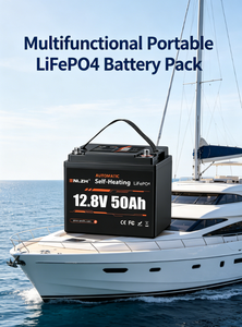 Batteries au lithium-ion rechargeables solaires personnalisées Enlzh 12,8 volts 50Ah LFP Lifep04 - Product Image 4