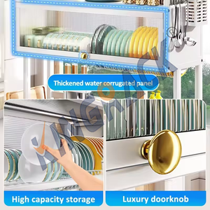 מדפי תיל נירוסטה מאושרים על ידי NSF, 24*11*<span class=keywords><strong>30</strong></span> אינץ', מסנן סירים מסחרי דו-קומתי, מסגרת מחוזקת עומדת - Product Image 6