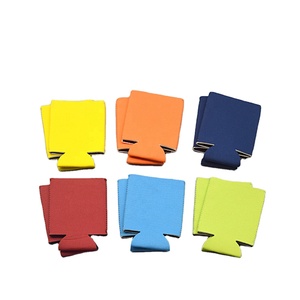 Porte-bouteille de canette de bière vierge isolé étanche en néoprène personnalisé porte-bouteille refroidisseur de canette à sublimation - Product Image 2