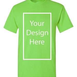 Wholesale 100% Cotton T-Shirt for Men Custom Design Free Logo Printing Sublimation <b>Transfer</b> Silk Screen - Product Image 5