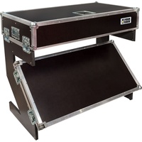 Personnalisable DJ Z Table Workstation Touring Réception Vol Route Cas dj flight case avec table d'ordinateur portable