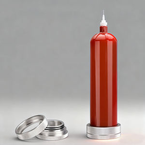 600CC使い捨て接着剤カートリッジ工業用プラスチック射出ホワイトディスペンシングシリンジバレル - Product Image 3