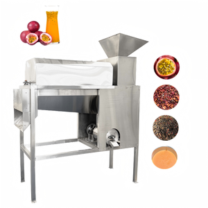 เครื่องปอกเปลือกผลไม้เสาวรสอัตราการสกัดสูงสำหรับการค้าเครื่องแยกเมล็ดและเนื้อผลไม้ติดตั้งง่าย - Product Image 1