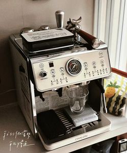 Máquina de Espresso Semiautomática de Acero Inoxidable Eléctrica con Molinillo, para Cafeterías, Autocaravanas, Exteriores y Hoteles, Venta al Por Mayor - Product Image 2