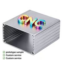 Boîtier d'alimentation LED en acier inoxydable et aluminium sur mesure, usiné CNC, extrusion