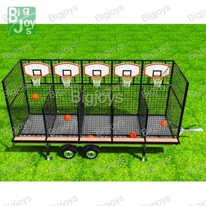 Atracciones <span class=keywords><strong>de</strong></span> Feria al Aire Libre: Canasta <span class=keywords><strong>de</strong></span> Baloncesto con <span class=keywords><strong>Remolque</strong></span> <span class=keywords><strong>para</strong></span> Niños y Adultos en Oferta - Product Image 3