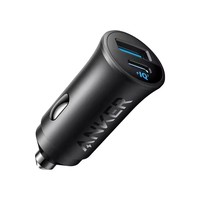 Chargeur de voiture USB C Anker 30W avec 2 ports, chargeur de voiture type C USB A, adaptateur de voiture avec Power IQ 3.0 pour iPhone Series