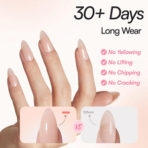 Gel Constructor de Uñas OEM ODM, No Fluido, Sin HEMA ni TPO, Sin Calor, Textura Cremosa, Apex Building, Rosa Nude, Removible, Profesional - Product Image 5