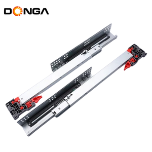 Donggang trượt hệ thống rieles telescopicos văn phòng nhà đồ nội thất phần cứng ẩn mềm-đóng Cửa Ngăn kéo trượt cho tủ gỗ - Product Image 5