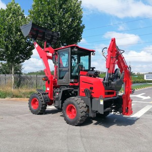 Venta Directa de Fábrica China: Retroexcavadora de 1 Tonelada, 1.5 Toneladas y 2 Toneladas, Miniexcavadora 4x4, Retroexcavadora 4WD - Product Image 3
