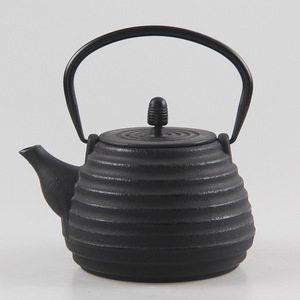 Nhật Bản Phong Cách Hiện Đại Đúc Sắt Ấm Đun Nước Thân Thiện Với Môi Hộ Gia Đình Đơn Giản Đồng Bằng Ấm Trà Bán Buôn Trà Cà Phê Bộ Trà - Product Image 3