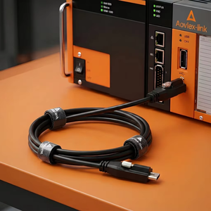 Câble USB 3.1 Type C mâle vers mâle avec verrouillage à vis unique, câble <span class=keywords><strong>USB3</strong></span> Vision pour caméra industrielle - Product Image 6