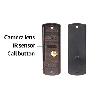 1.3MP visiophone wideodomofon avec moniteur 7 pouces carte à PUCE de contrôle d'accès mots de passe déverrouiller - Product Image 3