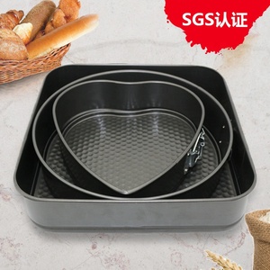 Ensemble <span class=keywords><strong>de</strong></span> moules à gâteaux en vente chaude avec loquet à dégagement rapide et fond amovible, ensemble <span class=keywords><strong>de</strong></span> moules à charnière antiadhésifs - Product Image 6
