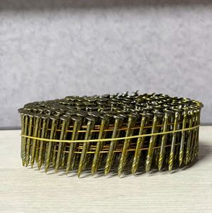 Clous en bobine galvanisés de 2,3 mm x 50 mm pour la fabrication de palettes en bois, clous de charpente collés sur fil, meilleures ventes du Vietnam - Product Image 1