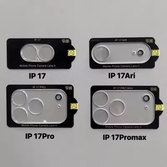 For 17/16/15/14 Compatible Camera Lens Protector Tempered Glass Screen Protector 9H Hardness Shockproof Luxury Style Film