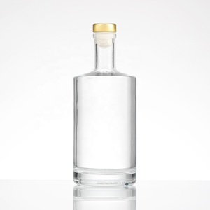700ml 750ml thủy tinh trong suốt chai cho Whisky Chai Thủy Tinh Mẫu 70cl 75cl Gin Rum Tequila Vòng Glass rượu Vodka Chai - Product Image 5