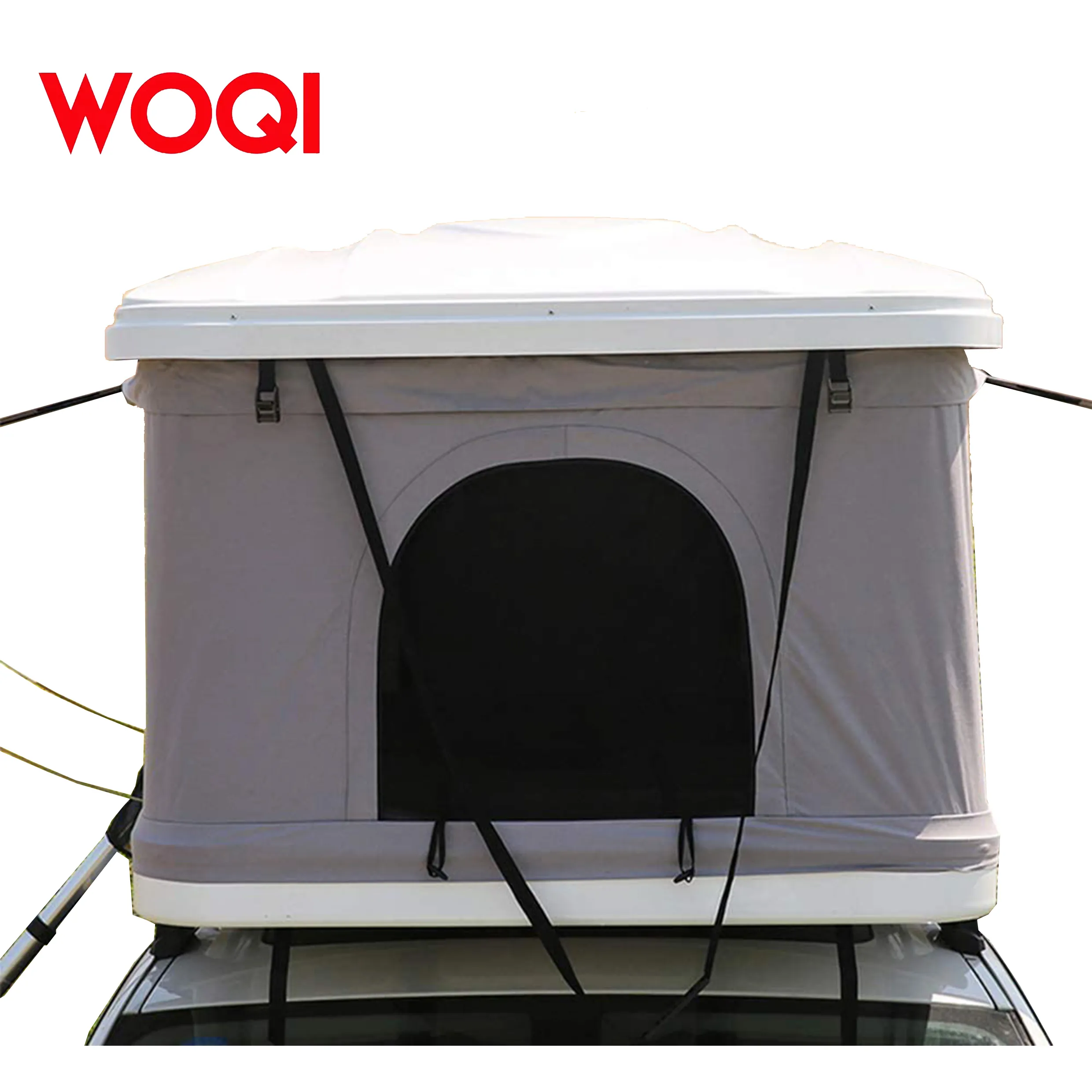 Woqi Hoge Kwaliteit Glasvezel Hard Shell 4*4 Auto Dak Tent Met Imperiaal Voor Camping