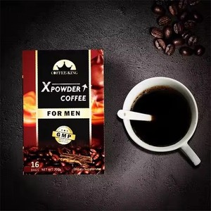 Café de Maca X Power Herbal Orgánico Personalizado para Hombres, Café Instantáneo Energético <span class=keywords><strong>con</strong></span> <span class=keywords><strong>Ginseng</strong></span> en Polvo y Vitaminas, en Envase de Botella - Product Image 2