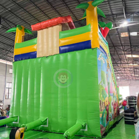 Toboggan aquatique gonflable, toboggan gonflable commercial