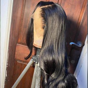 Ms-Beauty Cuticle Aligned Virgin Brazilian Human <b>Hair</b> Lace Wig,lace Front Wig Human <b>Hair</b>,lace Front Human <b>Hair</b> Wigs - Product Image 1