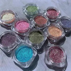 Pengaktifan Air Kosmetik Retro Rias Mata Basah Glitter Glitter Pengaktifan Air