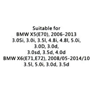 Pièces de maintenance pour compresseur d'air de type pompe à air pour la modification et l'amélioration des voitures 2006-2014, compatibles X5 E70 X6 E71 E72 - Product Image 4