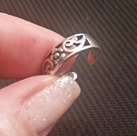 Bijoux fins hawaïens 925 en argent Sterling femmes anneaux d'orteil en peluche fleur réglable anneau d'orteil ouvert