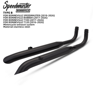 Système d'échappement complet haute performance en acier inoxydable pour <span class=keywords><strong>Triumph</strong></span> Bonneville T100 T120 Bobber, silencieux modifié 51 mm - Product Image 6