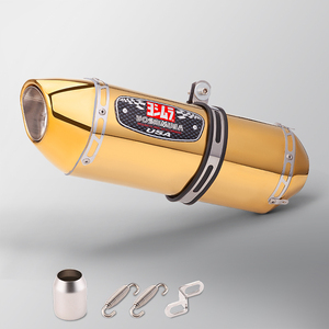 ท่อไอเสียรถจักรยานยนต์ Universal 51MM คุณภาพสูง สแตนเลส <span class=keywords><strong>Yoshimura</strong></span> <span class=keywords><strong>R77</strong></span> สำหรับ Z650 Mt07 Cbr250rr - Product Image 2