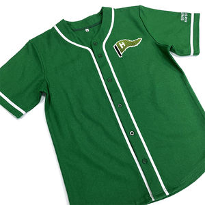 Günstige Großhandel Jugend Baseball Jersey Custom Black Mesh Baseball Jersey - Product Image 3