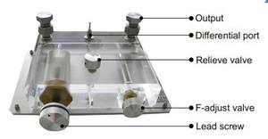 Bomba de calibração pneumática de baixa pressão em material de plexiglass transparente com opção OEM -0.5-0.5bar - Product Image 2