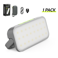 Lampe de travail LED portable rechargeable Azocek Bright, 600 lumens, indice de protection IP20, intensité réglable, fixation magnétique, utilisation en atelier, 5 couleurs, mode SOS