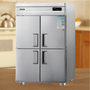 Réfrigérateurs-congélateurs à encastrer de 45 pieds cubes, classe d'efficacité énergétique 1, avec ventilateur de refroidissement, 4 portes, dégivrage automatique, 5 étagères, équipement - Product Image 2