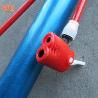 Pompe en acier pompe courte de vélo base en acier de bonne qualité pompe à vélo à bas prix