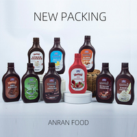 Concentré de sauce chocolat liquide Anran avec sucre 680g/bouteille, remplace la poudre de matcha pour le bubble tea