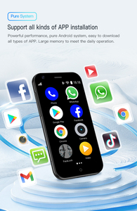 2,4 pulgadas Mini teléfono móvil <span class=keywords><strong>Soyes</strong></span> <span class=keywords><strong>D18</strong></span> 3G Banda completa Android Mini Smartphone Teléfono móvil - Product Image 6