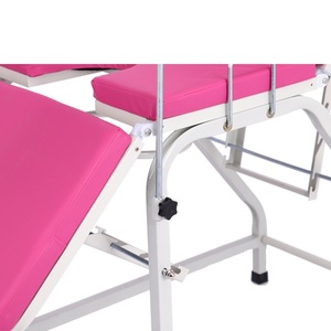Prezzo di fabbrica letto di consegna ginecologica in metallo per ospedale ginecologia esame divano - Product Image 5