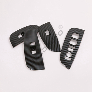 Accessoires intérieurs de voiture WZXD, kit de garniture de tableau de bord en fibre de carbone, cadre de volant pour ZR-V 2023 - Product Image 2