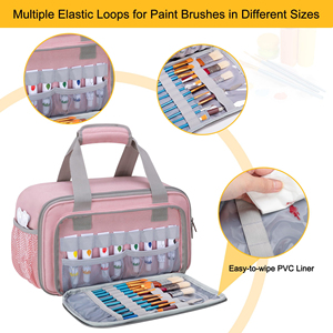 Large Marker Organizer Bag With Carrying Handle Aluminum Foil Liner Easy Cleaning Patented Design - Product Image 5
