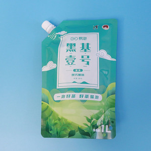 ถุงใส่ผงซักฟอกแบบตั้งเองถุงบรรจุภัณฑ์ของเหลวพลาสติกแบบใช้ซ้ำได้พร้อมโลโก้แบบกำหนดเองสำหรับน้ำผลไม้ที่ทำจาก PE และ PET - Product Image 4