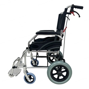 Careme รถเข็นเหล็กแบบพับได้สำหรับ CA812เข็นได้ด้วยมืออุปกรณ์กายภาพบำบัดสำหรับผู้สูงอายุ/ผู้พิการได้รับการรับรอง CE - Product Image 3