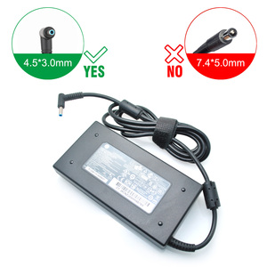 อะแดปเตอร์แล็ปท็อป6.15A 120W 19.5V ที่ชาร์จแล็ปท็อป4.5 3.0mm สำหรับ H P Pavilion 11 13 15 AC DC adapters - Product Image 1