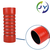 Tuyau de radiateur automobile en silicone renforcé avec anneau en acier, tuyau de refroidissement, tuyau d'air de suralimentation du turbocompresseur, rouge, flexible, OEM 3845011482
