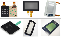 Módulo de Pantalla LCD Programable de Fábrica China, Panel LCD Monocromático de Caracteres con FPC Integrado