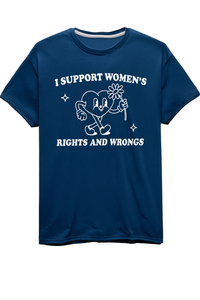 T-Shirt da Donna Comfort Colors, Vestibilità Regolare, 100% Cotone, Stampa Femminista, Collo Tondo, Casual, per Tutte le Stagioni, Manica Corta - Product Image 1